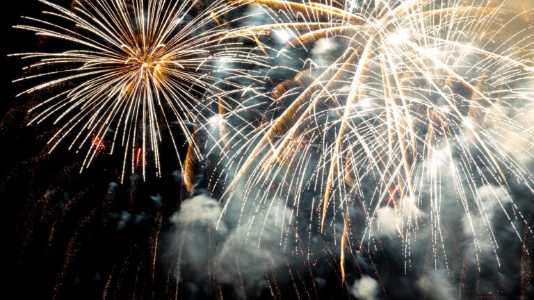 Here's who set off those professional fireworks in Boston Wednesday night