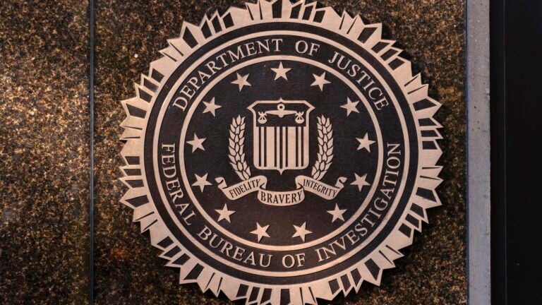 The seal of The Federal Bureau of Investigation.