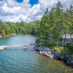 The property is set on 15 acres in Tremont, Maine.